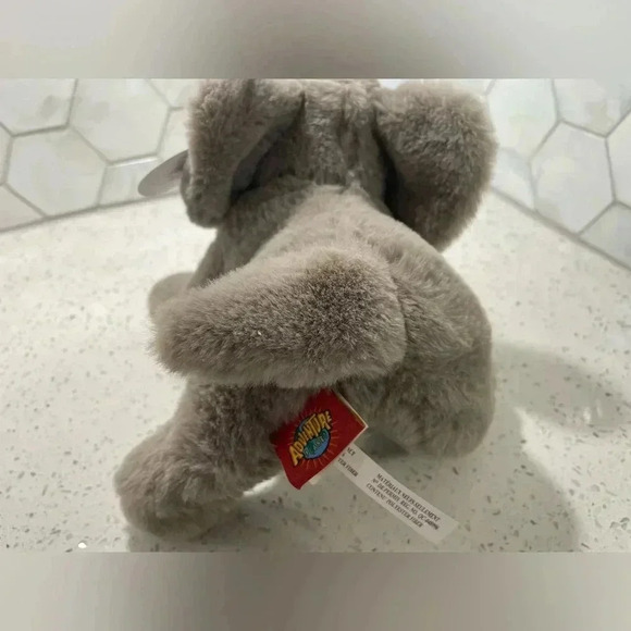 Adventure Planet Elephant And Penguin Plush Stuffed Animal Set ECO Pounce Pals - Picture 7 of 8